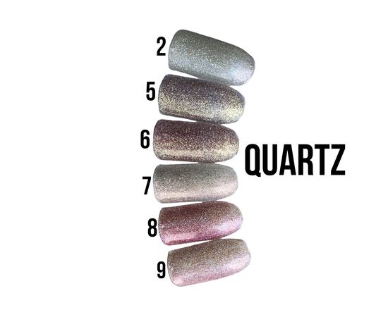 GRATTOL Gel Polish LS Quartz 02, срібний кварц, 9 ml, гель-лак #2
