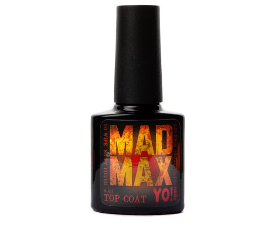 YO!Nails Mad Max Топ суперстійкий без УФ-фільтрів, 8 ml #1
