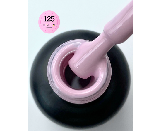 EDLEN Гель-лак № 125, розовая сирень, 9 ml #3