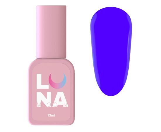 LUNA Top Shine Dark Purple Топ светящийся в темноте сине-фиолетовый, 13 ml #1