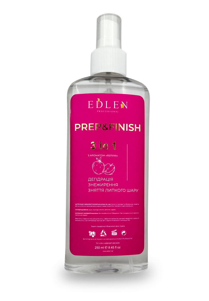 EDLEN. Prep&Finish, Apple, 250 ml, Знежирювач з ароматом яблука #2