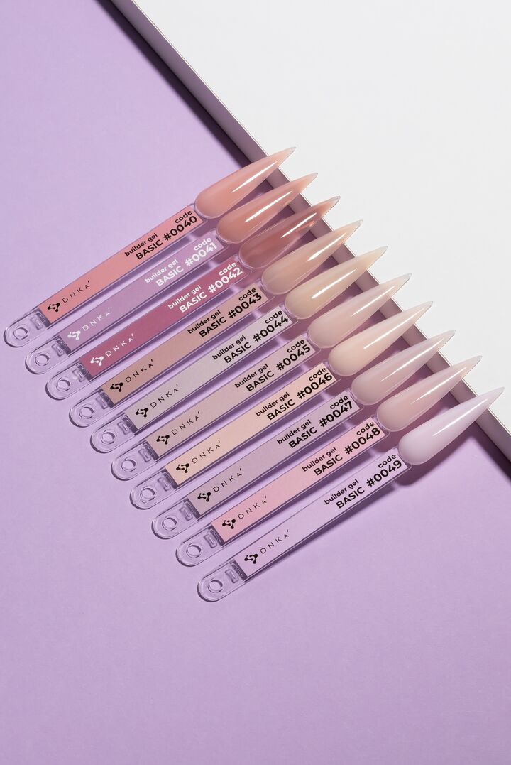 DNKa’. Builder Gel Basic, #0045, NEW FORMULA, 30 ml, гель для моделювання та укріплення #3