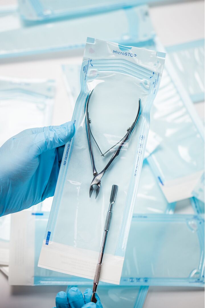 MICROSTOP. ПАКЕТИ САМОКЛЕЮЧІ 90Х230 мм, 200 шт, автоклав, прозорі #2