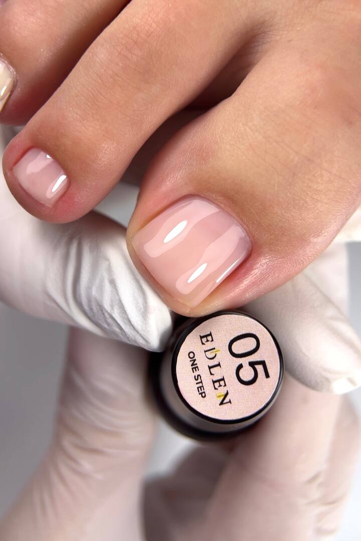 EDLEN. One step gel polish #05, 9 ml. Однофазный гель-лак для педикюра #2