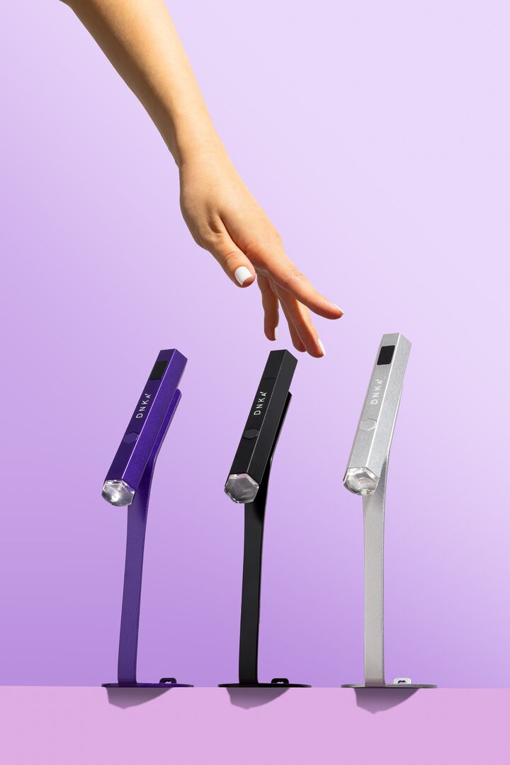 DNKa'. UV/LED Flashlight, Black. Портативний ліхтарик (для форм, гелевих тіпс, дизайнів), чорний #4