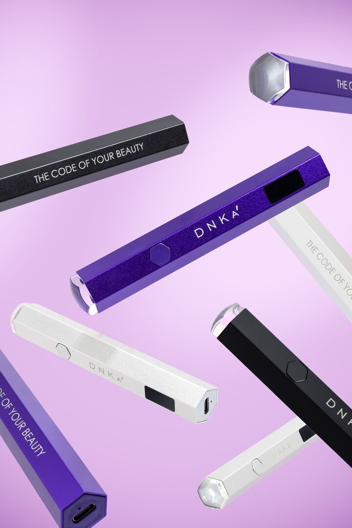 DNKa'. UV/LED Flashlight, Purple. Портативний ліхтарик (для форм, гелевих тіпс, дизайнів), фіолетовий #4