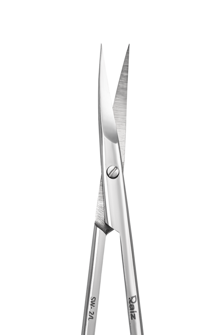 RAIZ. Cuticle scissors, WORK form 2, size L. Ножиці для кутикули #2