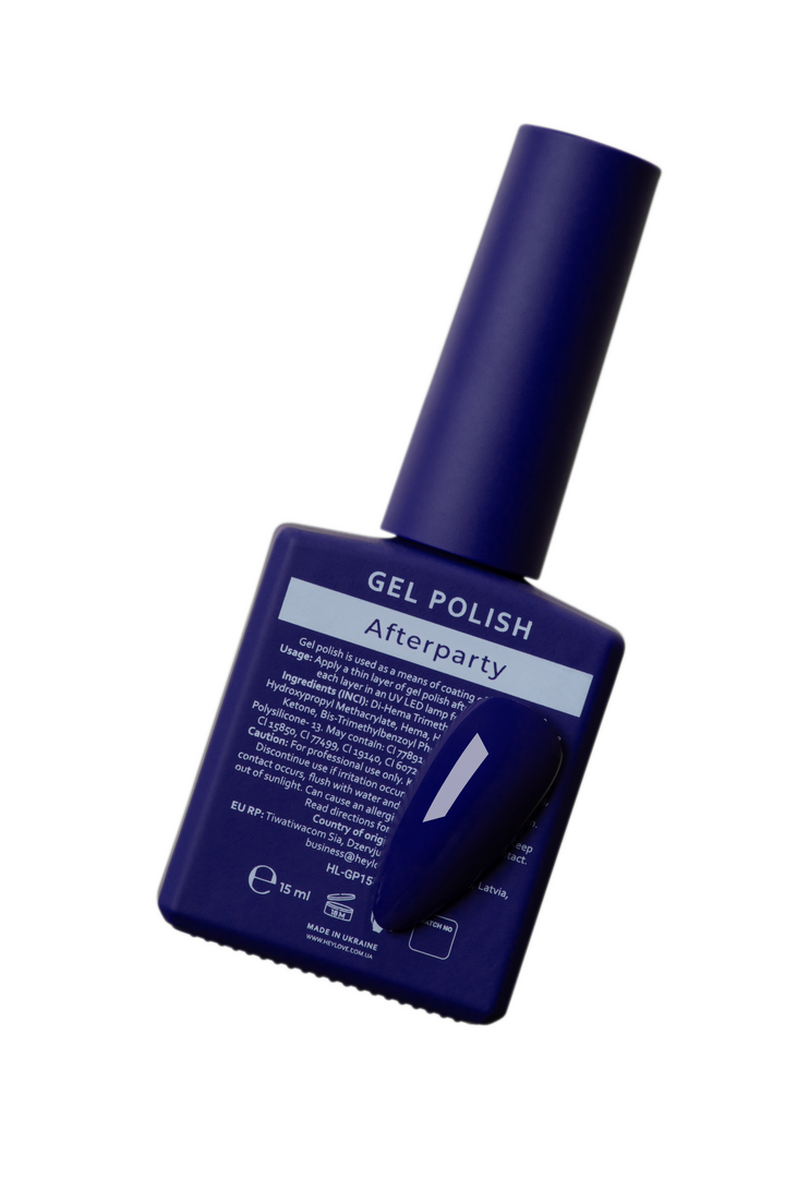 HEYLOVE. Gel Polish, AFTERPARTY, 15 ml, gel polish, roxo #3