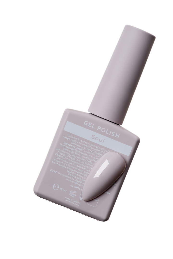 HEYLOVE. Gel Polish, SOUL, 15 ml, gel polish, taupe latte #3
