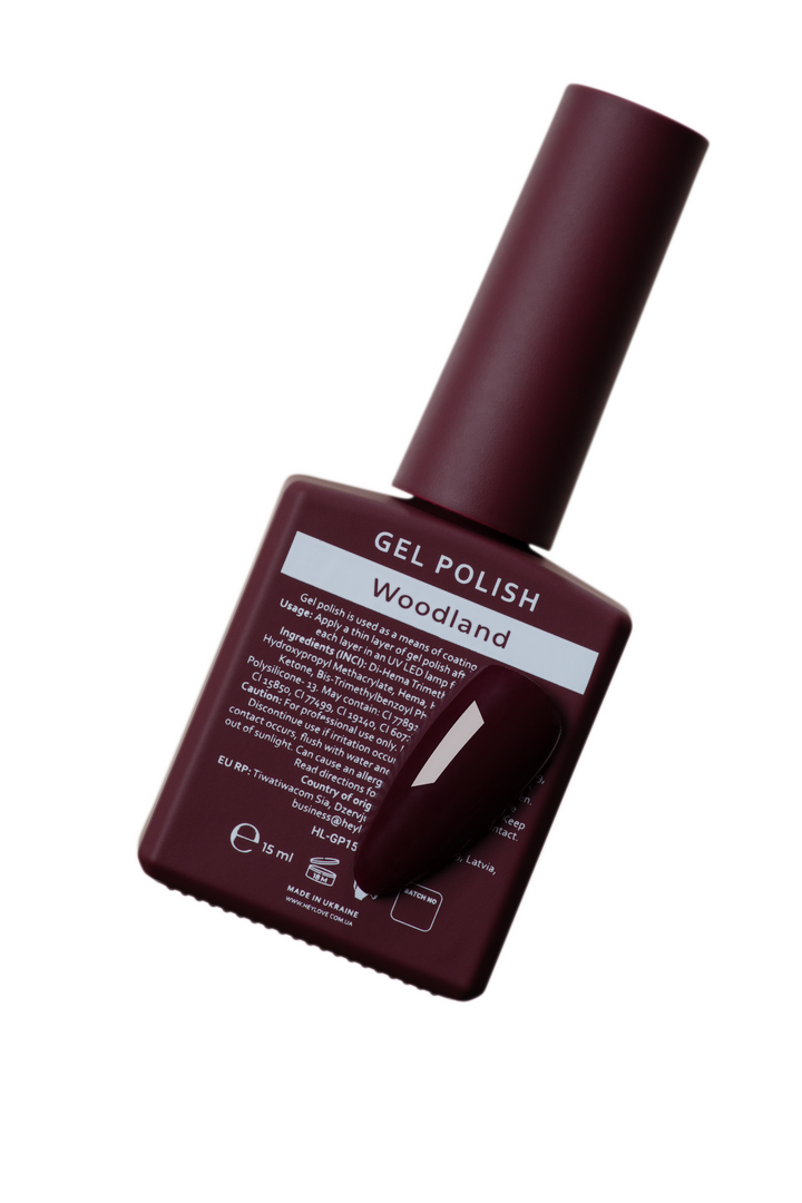 HEYLOVE. Gel Polish, WOODLAND, 15 ml, гель-лак #3