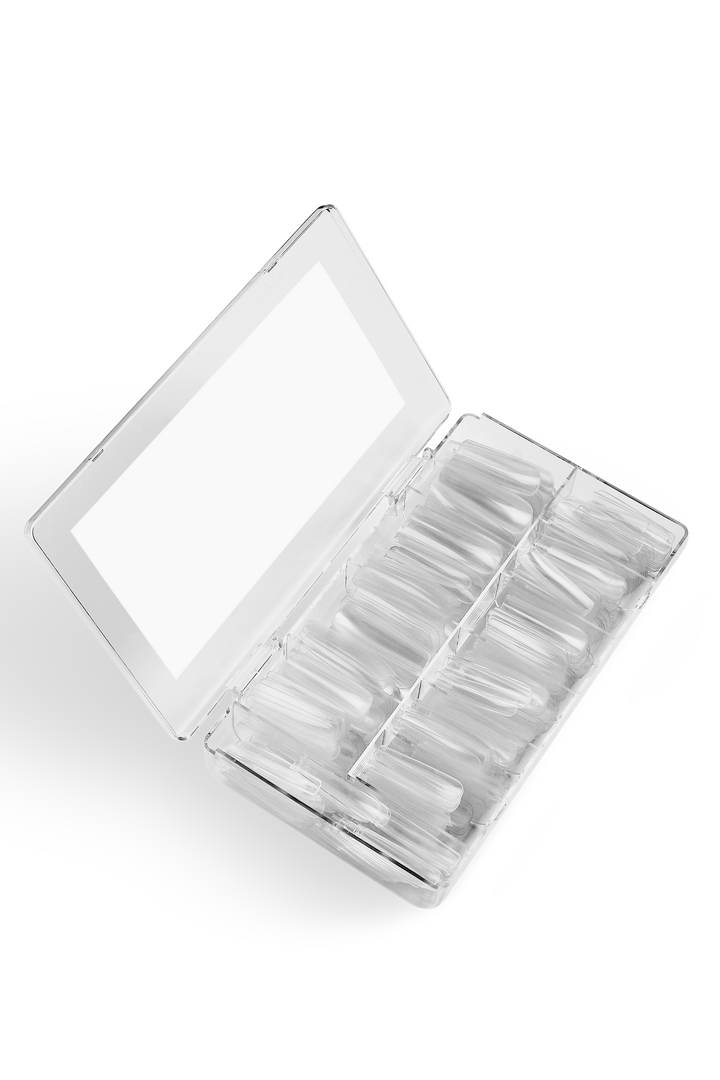 HEYLOVE. Gel Tips, Coffin XL, 500 pcs,  Гелеві Тіпси, балерина XL, 500 шт #3