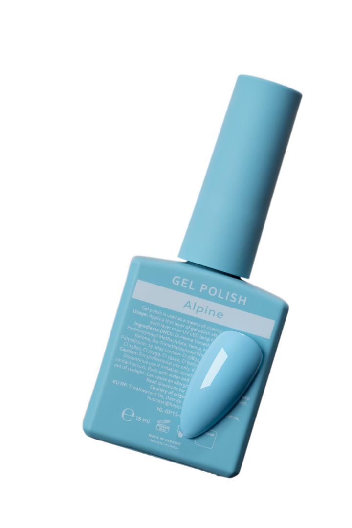 DESCONTO / HEYLOVE. Gel Polish, ALPINE, 15 ml, gel polish #3