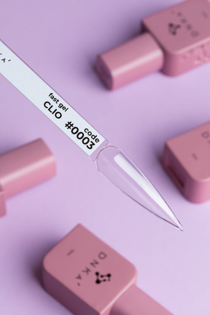 DNKa’. Fast Gel, #0003, Clio, 12 ml, гель для зміцнення та нарощування #3