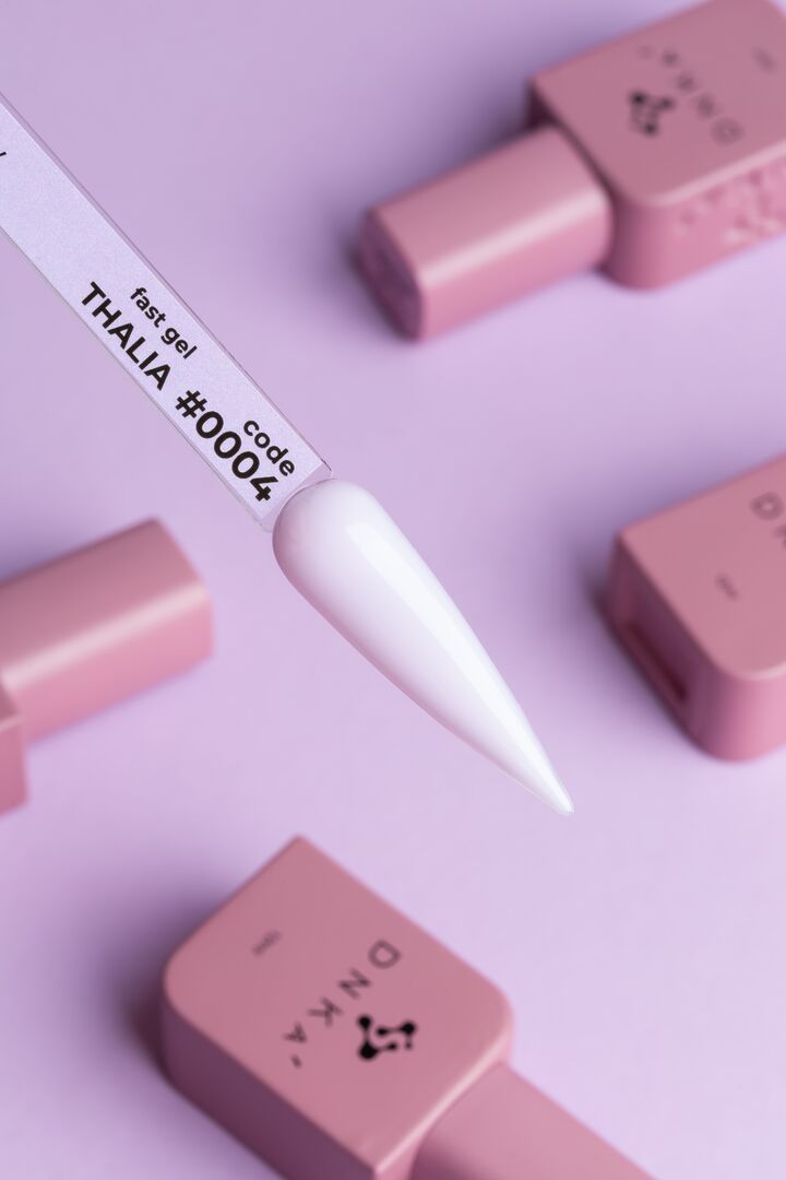 DNKa’. Fast Gel, #0004, Thalia, 12 ml, гель для зміцнення та нарощування #3