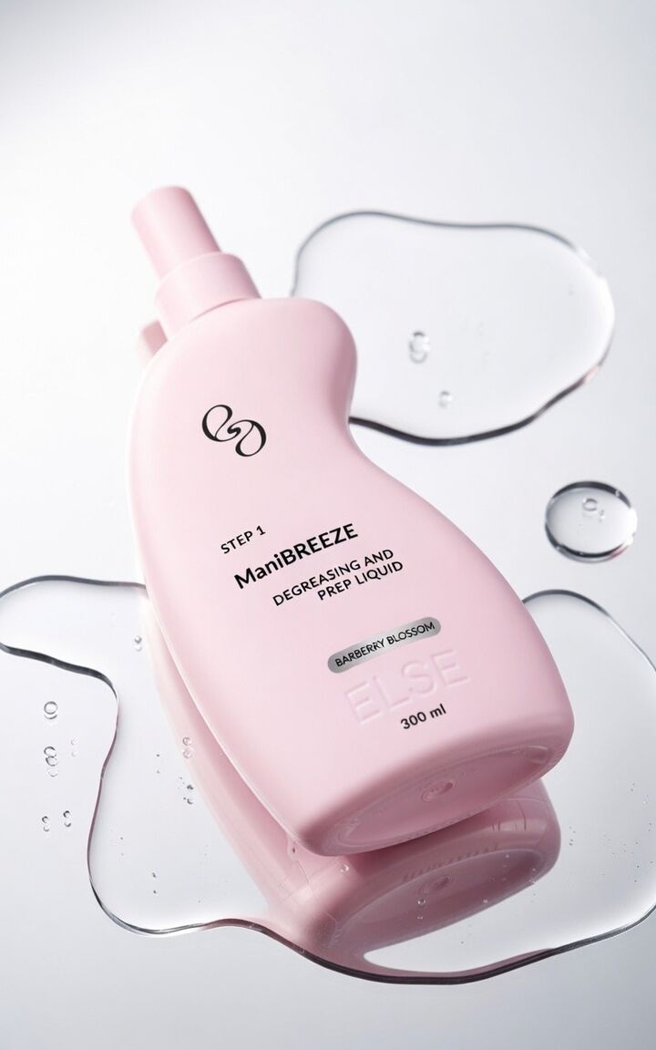 ELSE. Degreasing and Prep Liquid "ManiBREEZE", Barberry Blossom, 300 ml. Sgrassatore, con aroma di fiori di crespino. #2