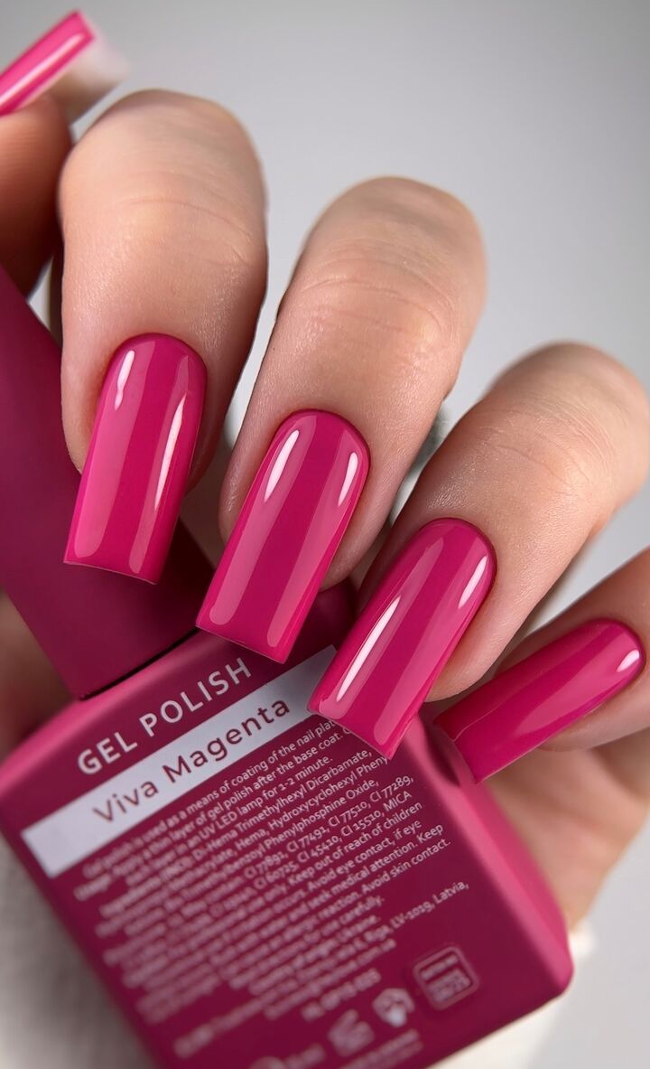 HEYLOVE. Gel Polish, VIVA MAGENTA, 15 ml, гель-лак, маджента #4
