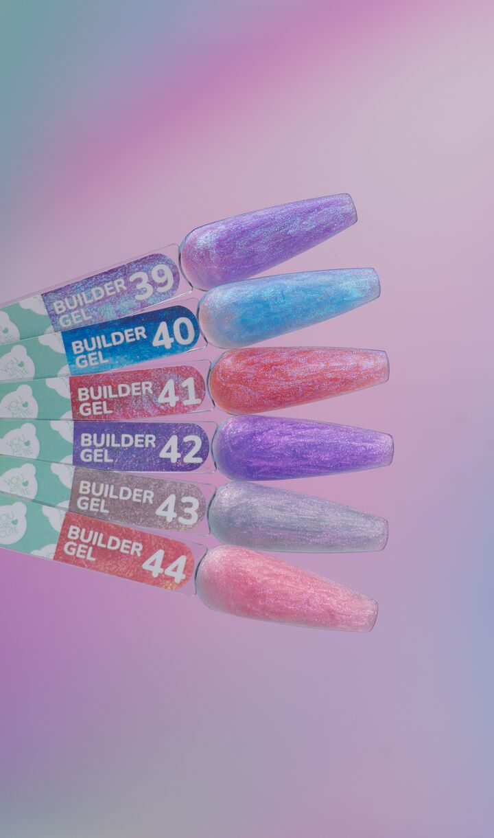 You Are Cute. Builder Gel #39, 15 ml, гель для нарощування, перламутровий #4
