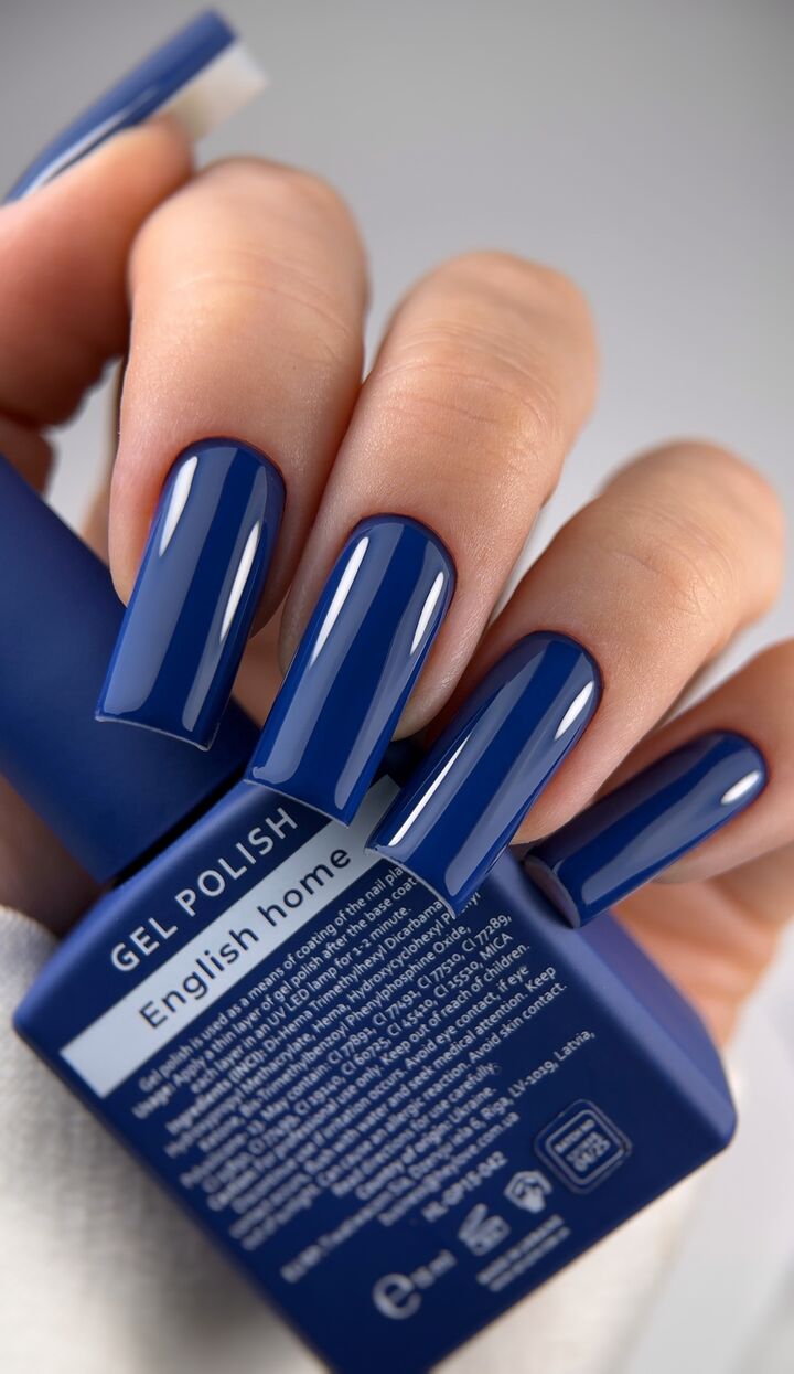 HEYLOVE. Gel Polish, ENGLISH HOME, 15 ml, gel polish, szafirowy #4