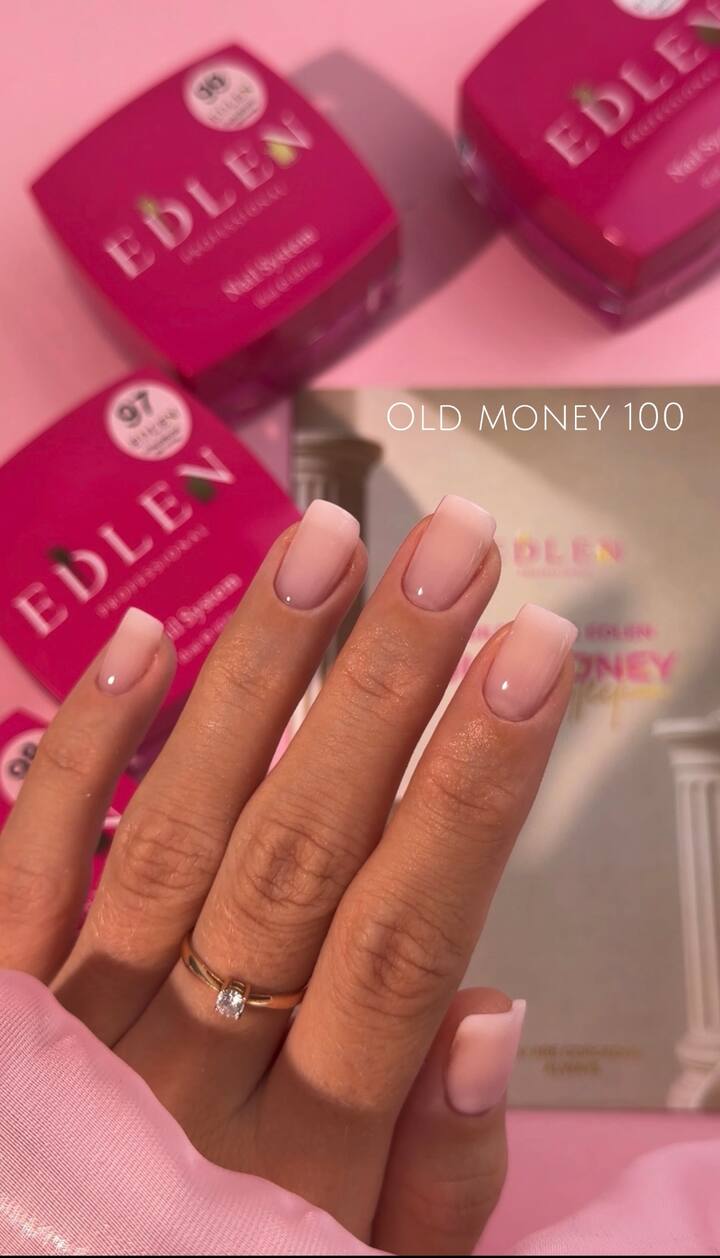 EDLEN. REFILE, Builder gel, Old money #100, 30 ml. ЗМІННИЙ КАРТРИДЖ, гель для нарощування — EDLEN, NAILSMADE