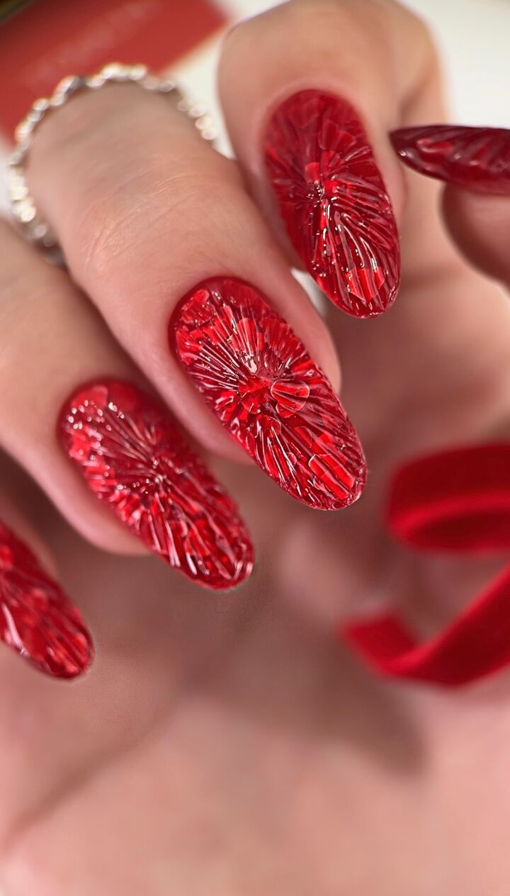 TOUCH. Vitrage Gel Polish, Stained glass, LOVE, 9 ml, Buntglas-Gel-Lack #6