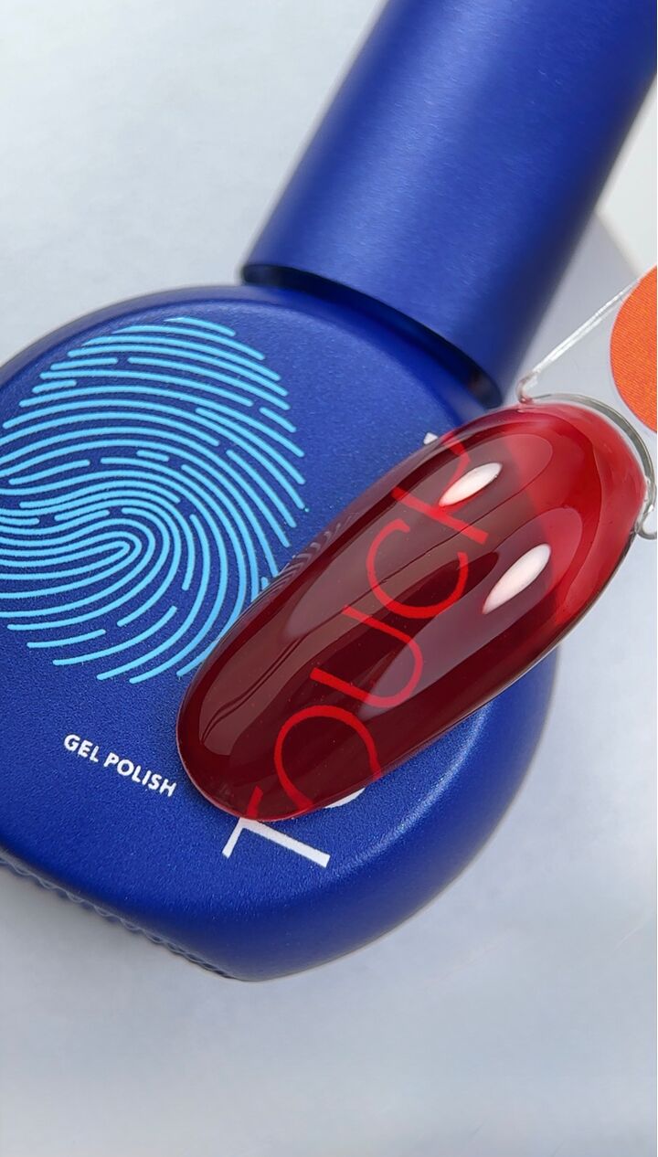 TOUCH. Vitrage Gel Polish, Stained glass, LOVE, 9 ml, Buntglas-Gel-Lack #5