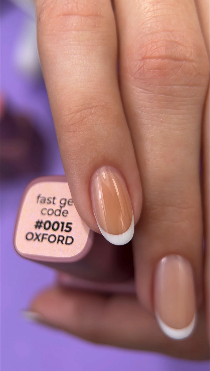 DNKa’. Fast Gel, #0015, Oxford, 12 ml, гель для зміцнення та нарощування #2
