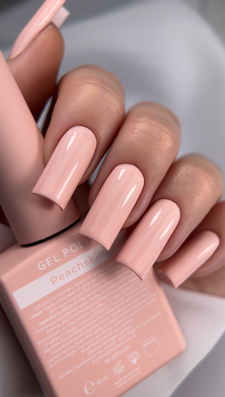 HEYLOVE. Gel Polish, PEACHSKIN, 15 ml, gel polish, pêssego #4