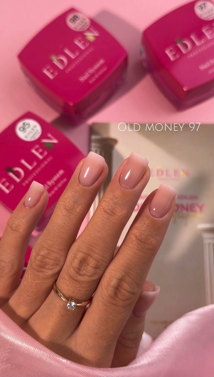 EDLEN. REFILE, Builder gel, Old money #97, 50 ml. ЗМІННИЙ КАРТРИДЖ, гель для нарощування — EDLEN, NAILSMADE
