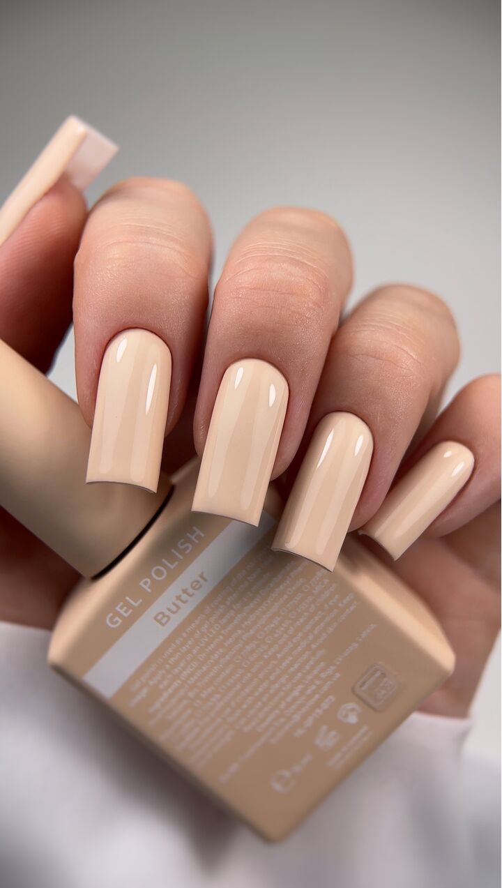 HEYLOVE. Gel Polish, BUTTER, 15 ml, gel polish, crème #4