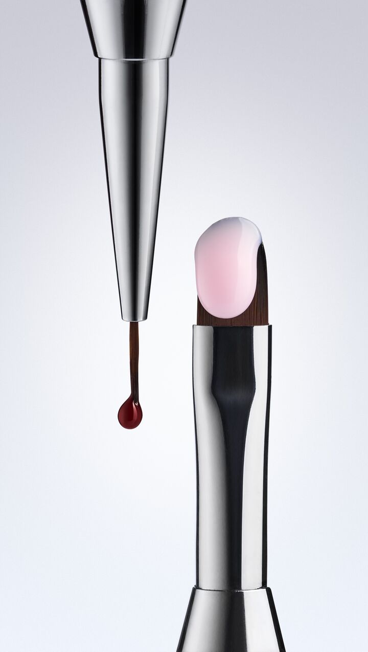 ELSE. Brush, 8 mm. Doppelseitiger Pinsel, Liner + Oval #5