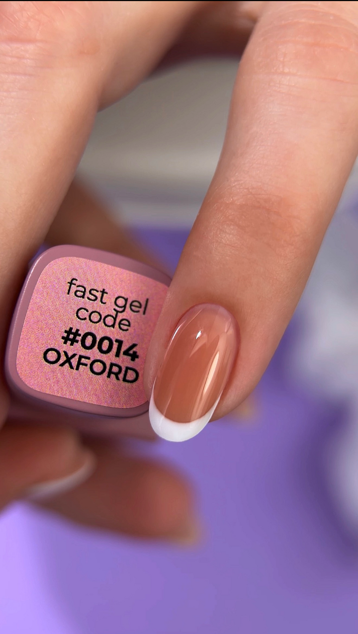 DNKa’. Fast Gel, #0014, Oxford, 12 ml, гель для зміцнення та нарощування #2