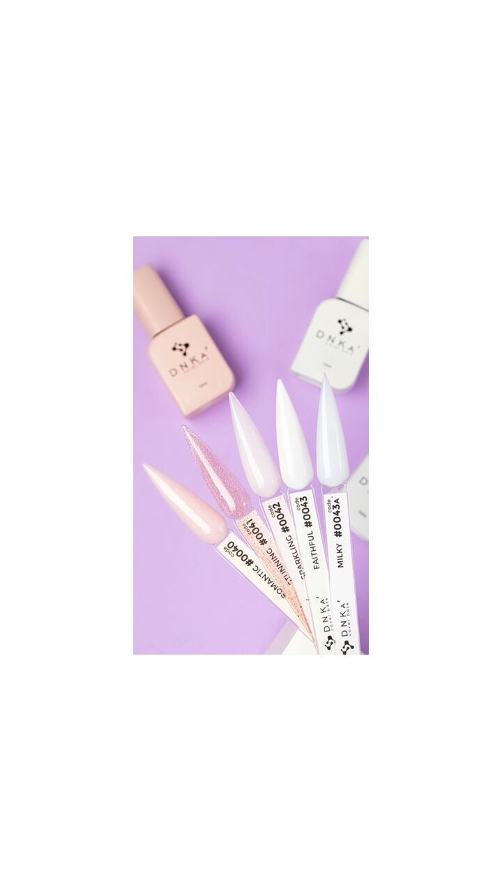 DNKa’ Cover Base #0043A’ Milky, 12 ml, холодний молочний #3