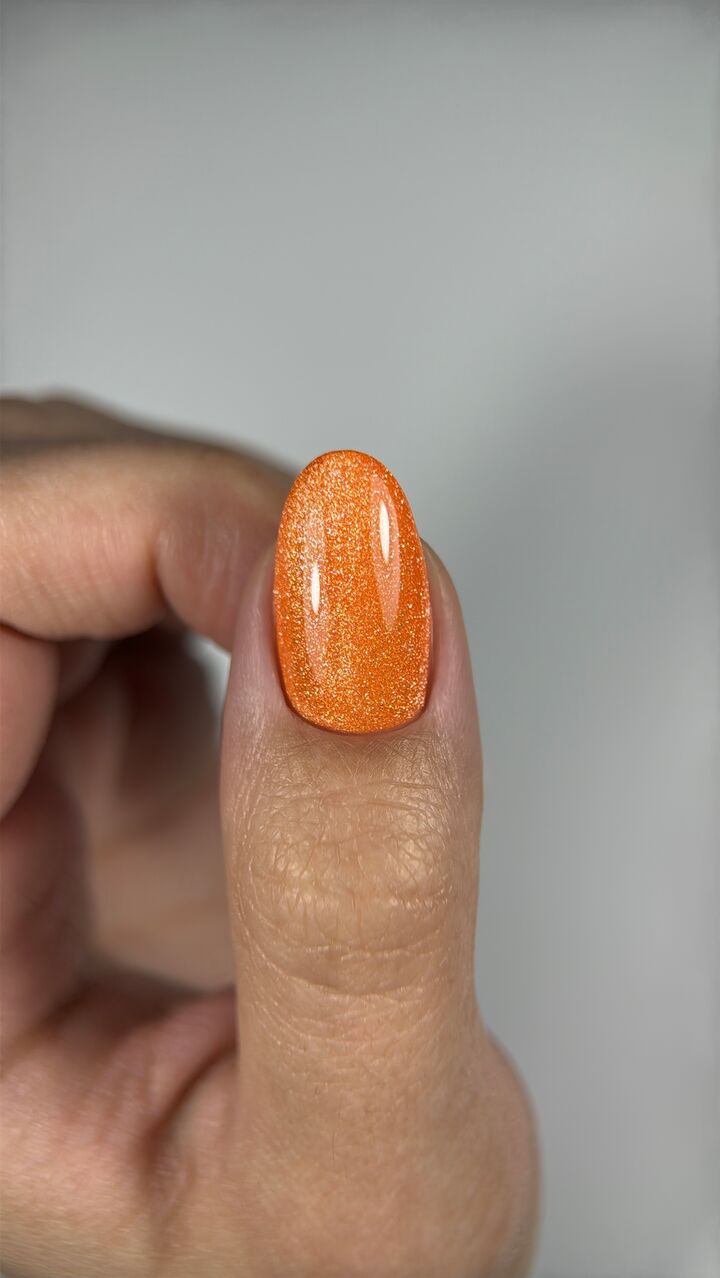 DNKa’. Gel Polish, 80's, Glows in the dark Cat's eye, #0001, 12 ml, гель-лак люмінісцентний "котяче око" #2