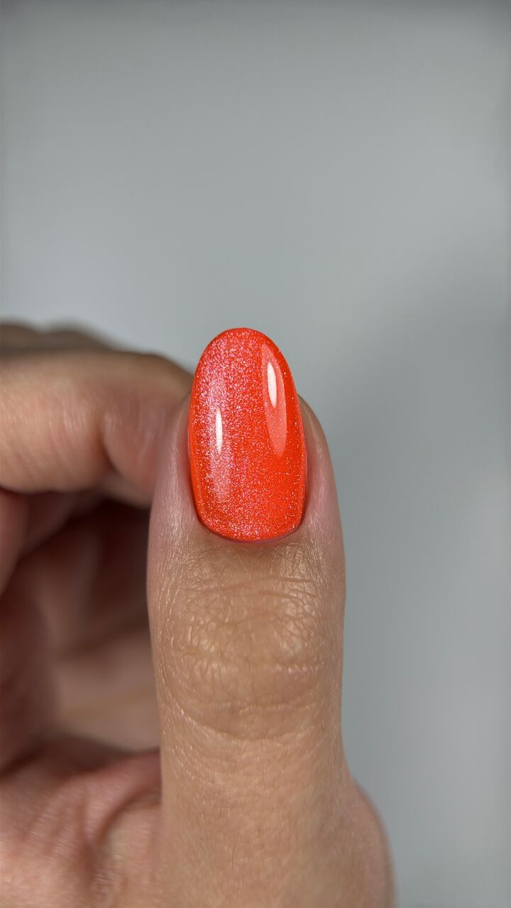 DNKa’. Gel Polish, 80's, Glows in the dark Cat's eye, #0002, 12 ml, гель-лак люмінісцентний "котяче око" #2