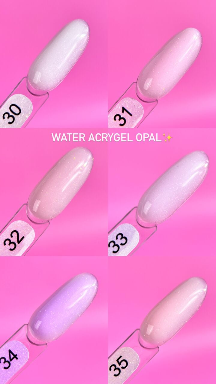 EDLEN Water Acrygel Opal №31, 9 ml #5