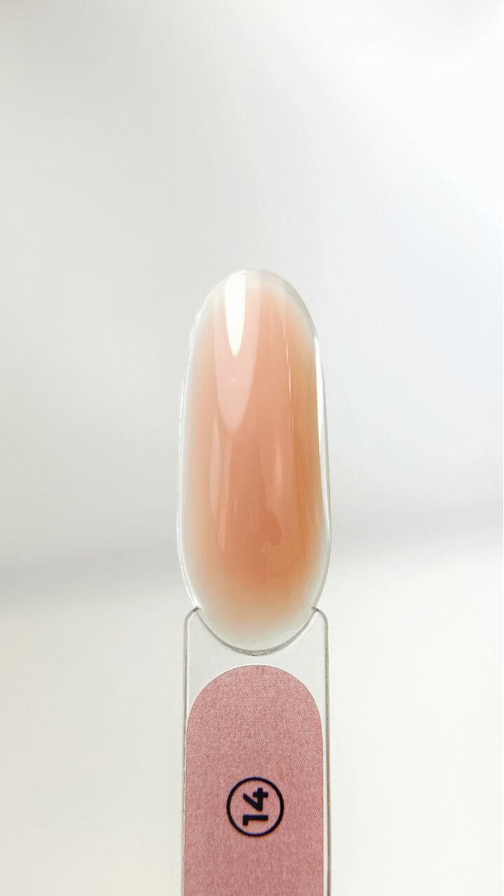 TOUCH. Liquid Builder Gel #14, 15 ml, міцний рідкий гель для нарощування #5