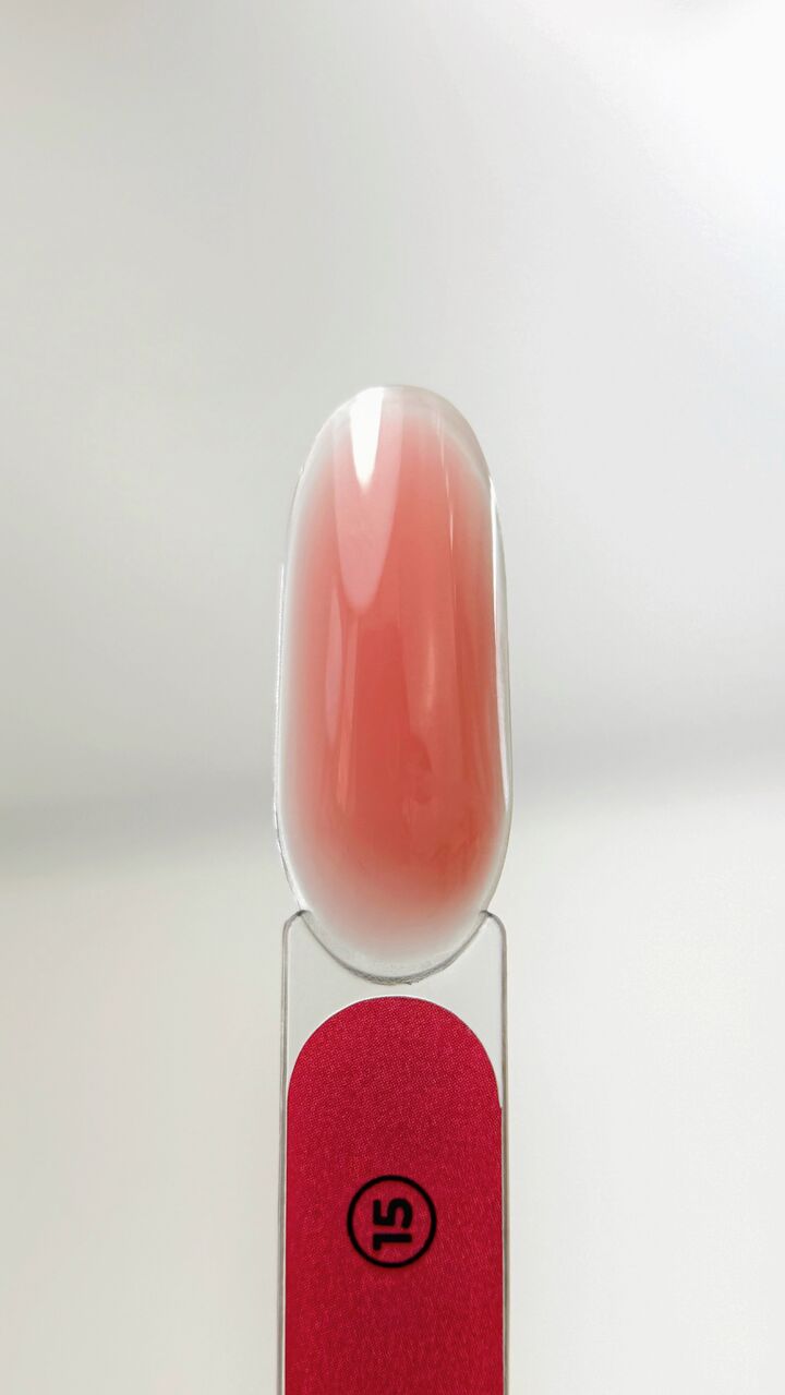 TOUCH. Liquid Builder Gel #15, 15 ml, міцний рідкий гель для нарощування #2