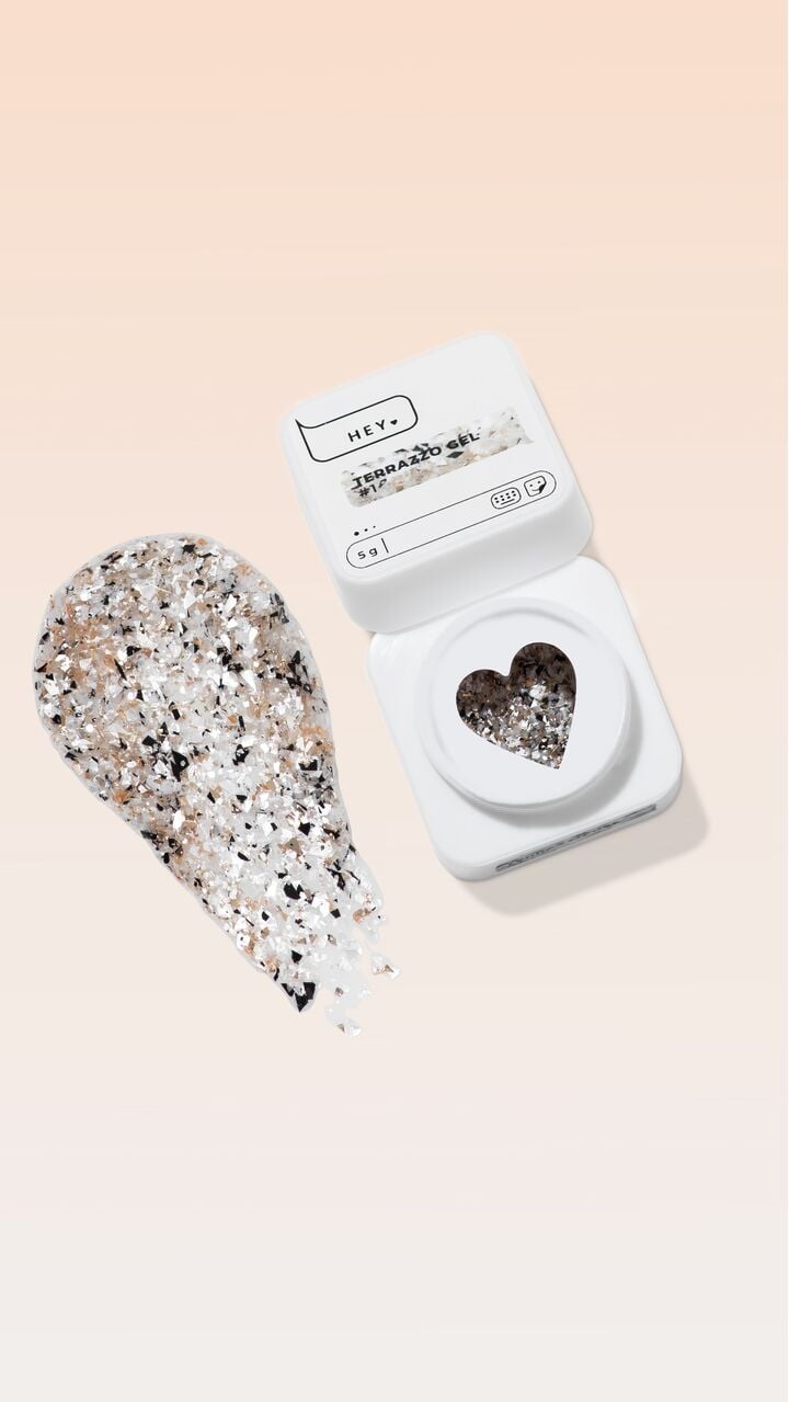 HEYLOVE. Terrazzo gel, #1, 5 g, гель для дизайну #3