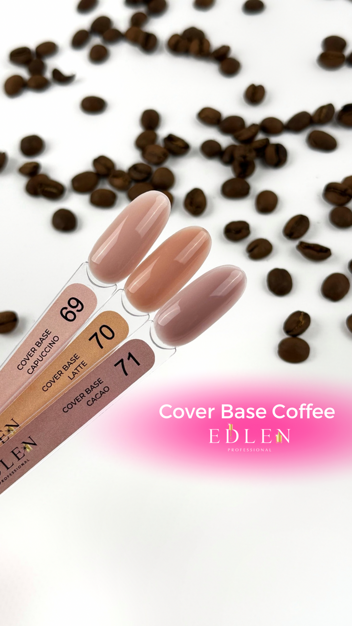 EDLEN Cover base COFFEE №70, 9 ml #2