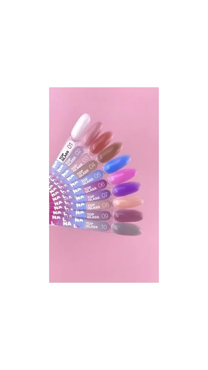 LUNAmoon. Glass Top Coat #2, 13 ml, топ кольоровий глянцевий #5