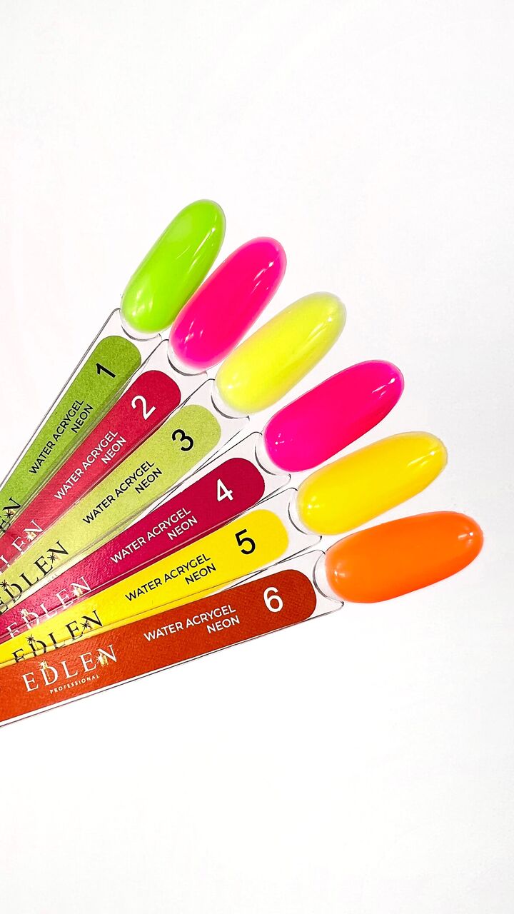 EDLEN Water Acrygel Neon №02, 15 ml #3
