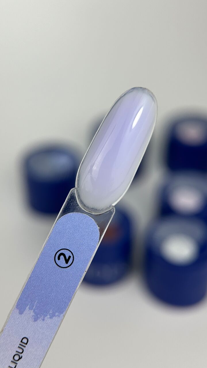 TOUCH. Liquid Builder Gel #02, 15 ml, starkes flüssiges Aufbaugel für Nagelverlängerung #2