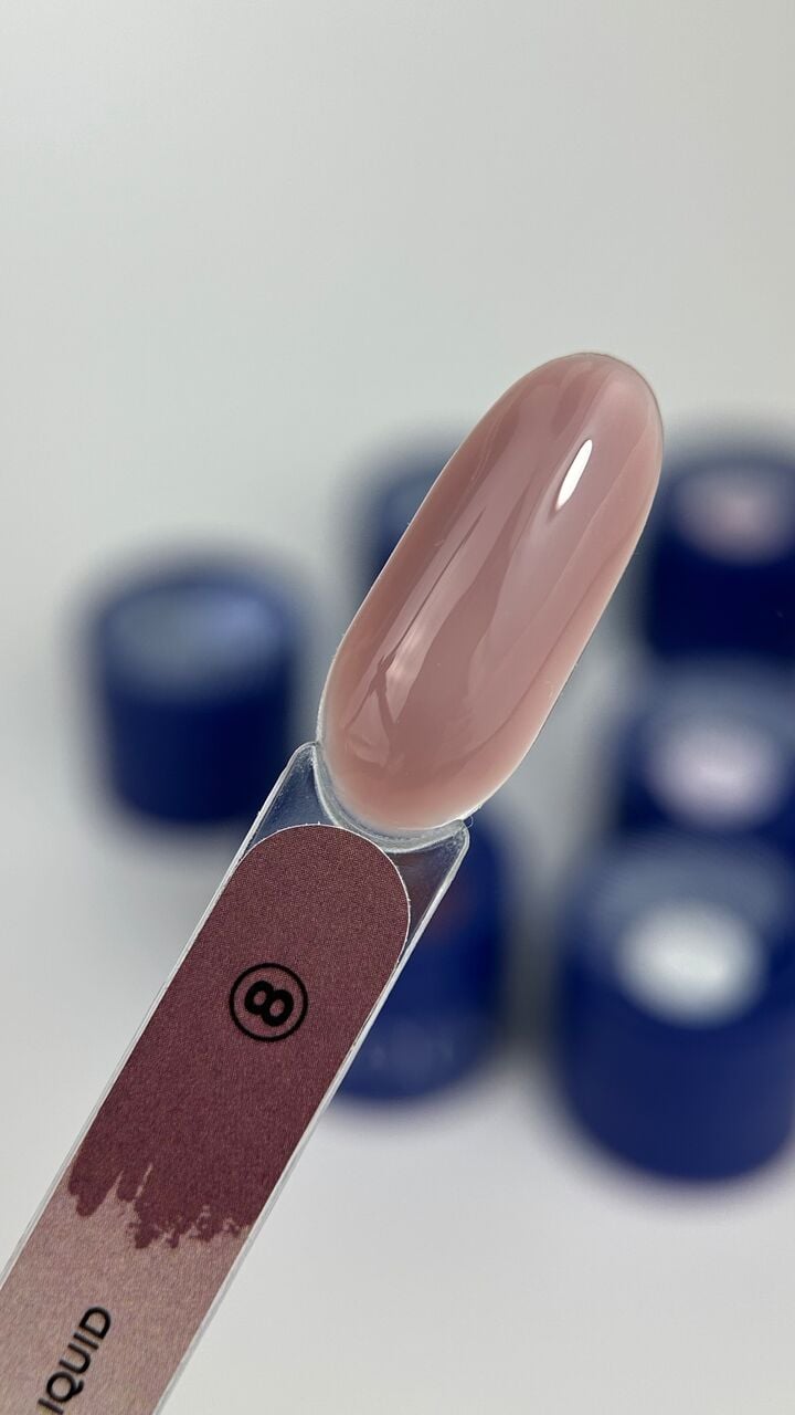 TOUCH. Liquid Builder Gel #08, 15 ml, міцний рідкий гель для нарощування #2