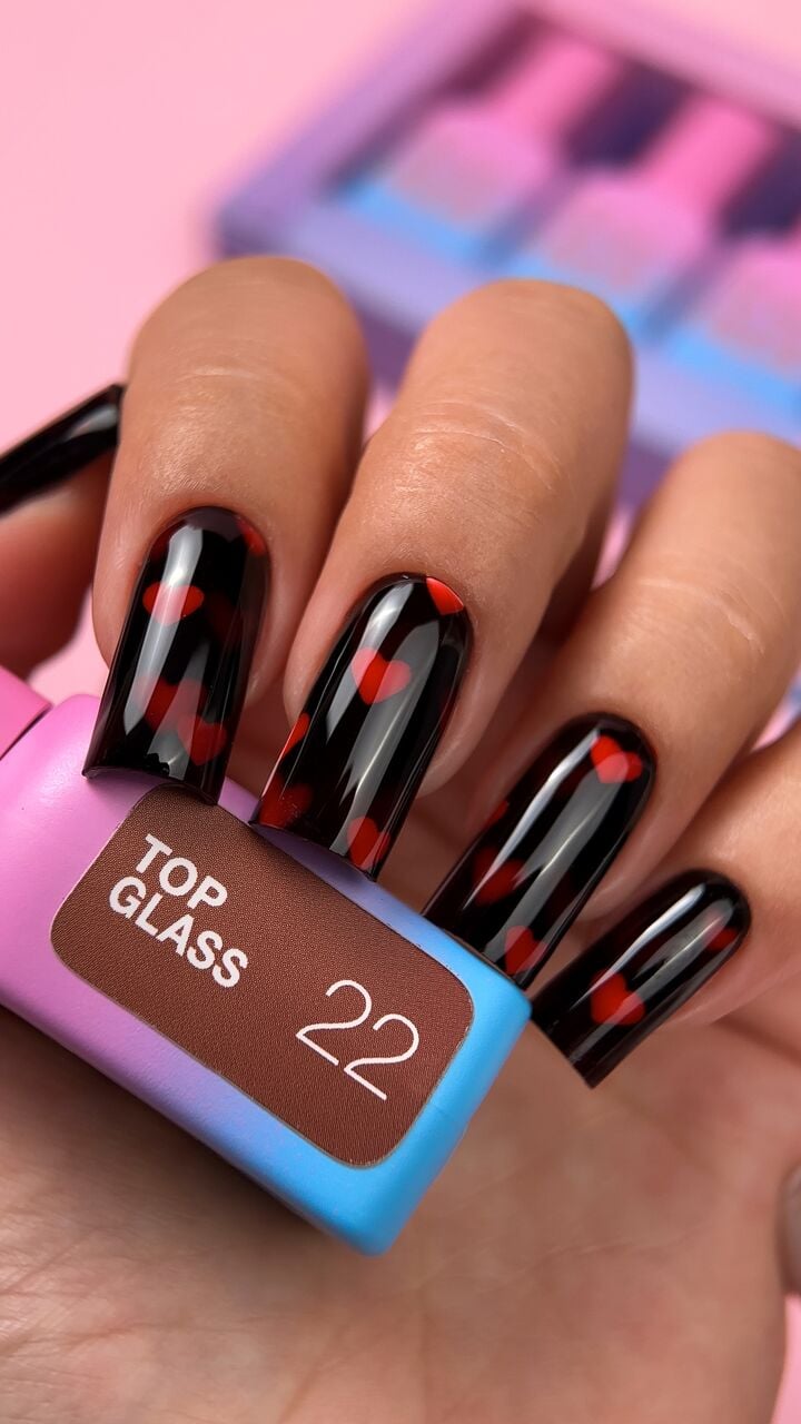 LUNAmoon. Glass Top Coat #22, 13 ml, топ кольоровий глянцевий #3