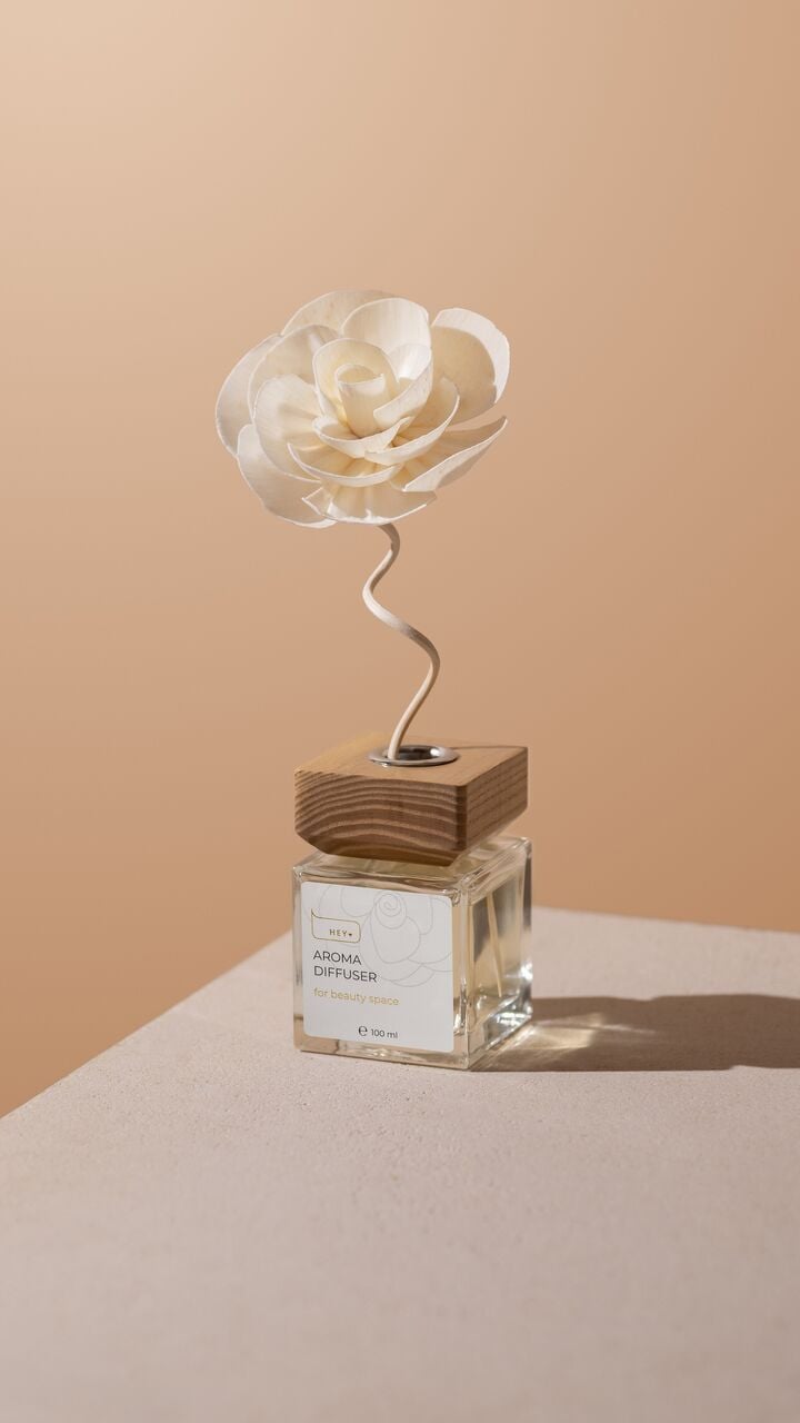 HEYLOVE. Aroma Diffuser, GOLD, 100 ml. Difusor #3