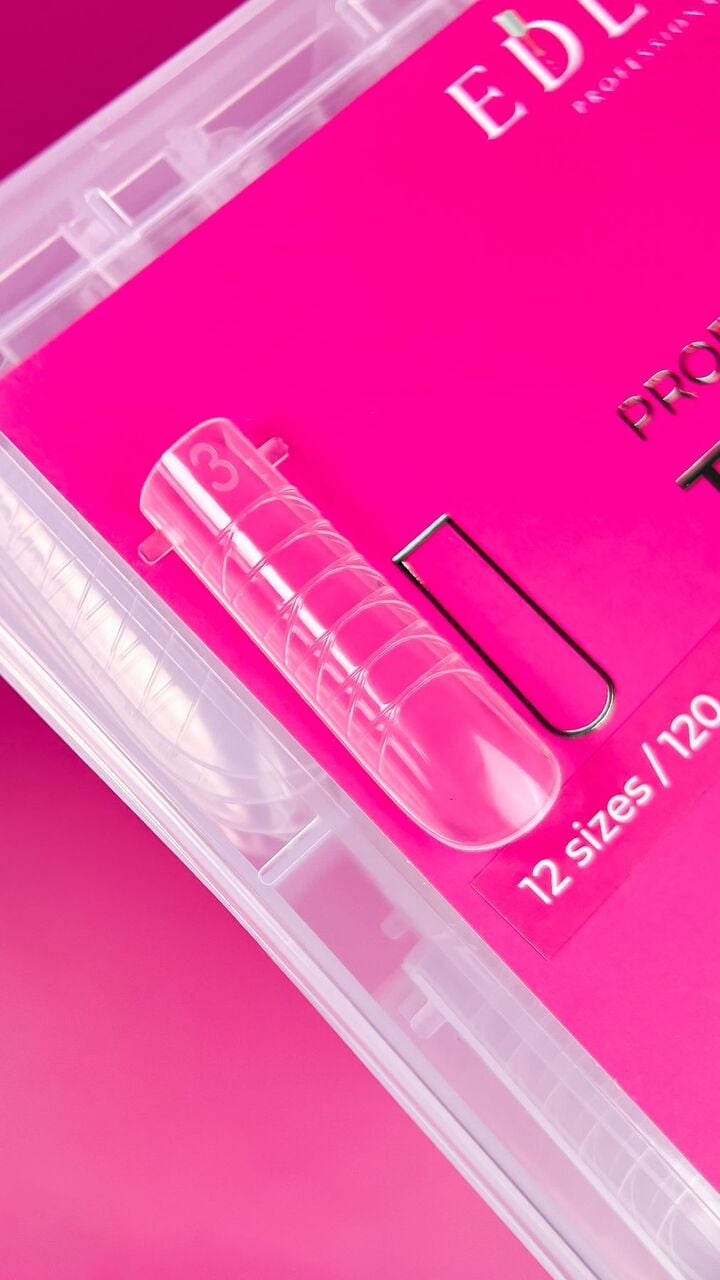 EDLEN. Professional Top nail Forms Edlen, Square, 120 pcs, верхні форми, Square, професійна серія,  120 шт #2