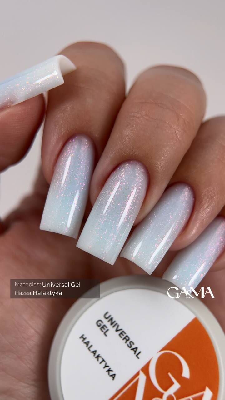 GA&MA. Universal builder gel, Galaxy, 15 ml. Гель без опилу, Галактика #2