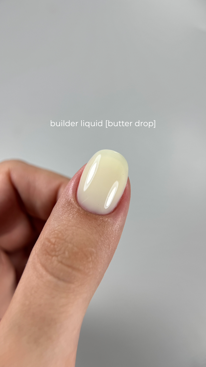 TOUCH. Liquid Builder Gel, #31, Butter Drop, 15 ml, міцний рідкий гель для нарощування #2