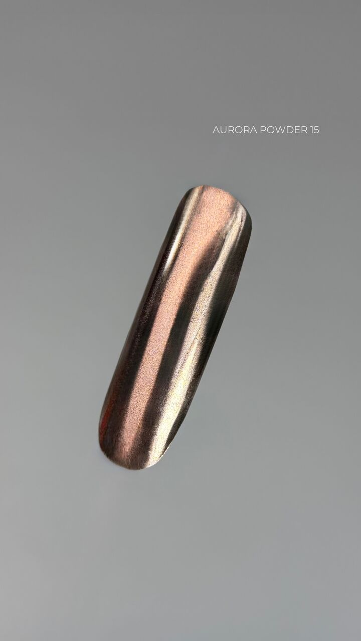 TOUCH. Aurora Powder #15, 5 ml, металева втирка #2