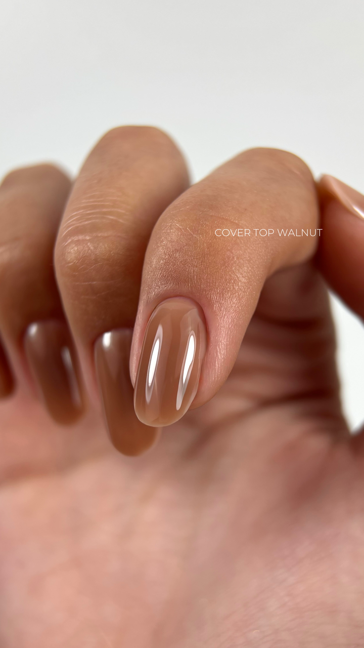 TOUCH. Cover Top coat, #07, Walnut, 13 ml #3
